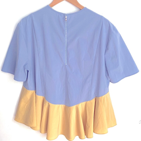 (B11) NEW Second Sight peplum shortsleeved top, Size 5 = 2XL, NWOT - Picture 7 of 10